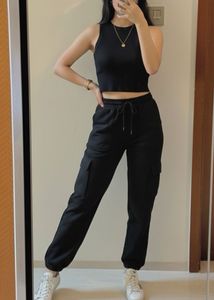 Black Cargo Pants