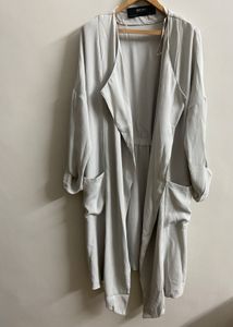 Zara front open dress