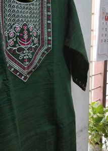 Green Colour Kurti