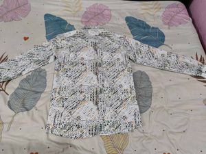 Popcorn Patterned Casual Shirt