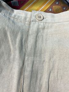 Beige Corduroy Pants