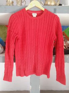 Cherry Red Sweater Extra Thick (Woman)