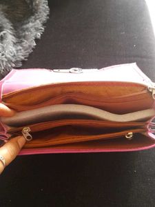 Cute Pink Wallet 6 Compartments