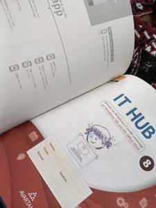 IT Hub Class 8th Computer Science Book