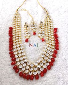 Anushka Sharma Gold Antique Long Neck