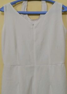 White Stylish Jumpsuit