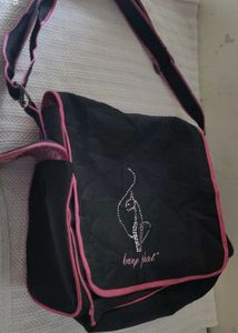 Baby Phat Black &amp; Pink Shoulder Bag