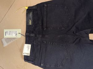 25 Size ONLY Black High-Waisted Jeans