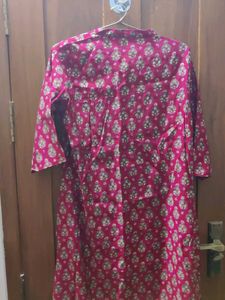 Floral Print Kurta