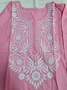 Best Machine Work Chikonkari Kurti
