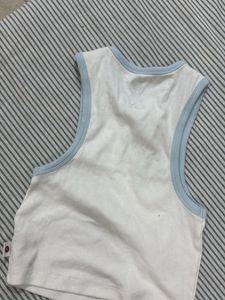 The Simpsons White Tank Top