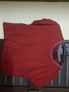 Red Casual T-Shirt