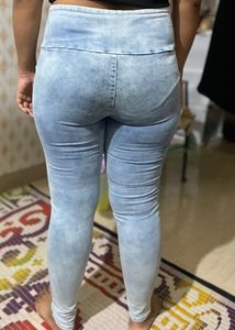 Stylish Blue Denim Jeggings