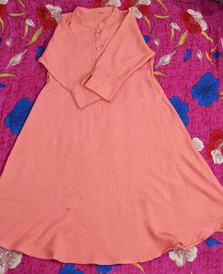 Peach Kurta