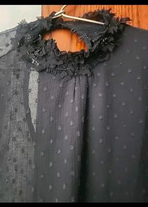 Zara Dark Blue Top