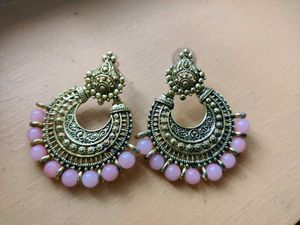Nude Liquid Lipstick + Antique Earrings