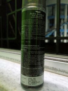 Park Avenue Body Spray