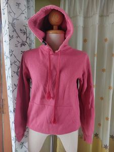 Pink Pullover Hoodie