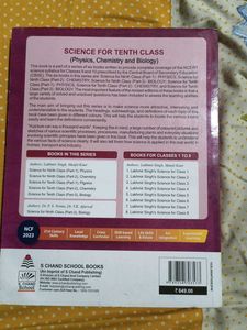 S.Chand Lakhmir Singh Class 10 Biology