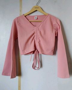 Pink Faballey Top
