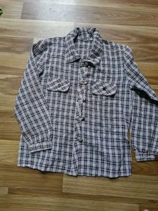 Vintage Plaid Button Up Shirt