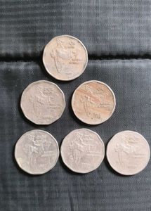 Vintage 2 Rs Different Mints Coin Collection