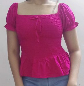 Rose Colored Top
