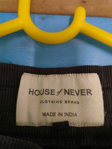 Corduroy striped Black Baggy