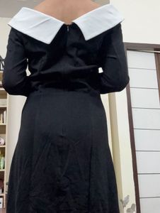 DROP SHOULDER DRESS