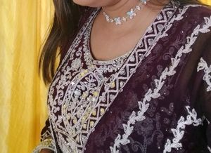 Price Drop On Maroon Wine Colored Lehenga