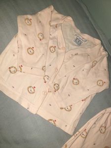 combo Cute Lion Print Pajama Set