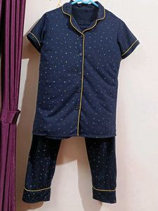 Star Print Night Suit ❤️