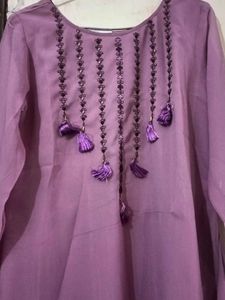 Elegant Purple Kurta