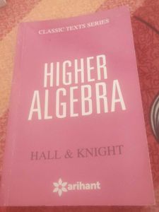 Higher Algebra By Hall And Knight