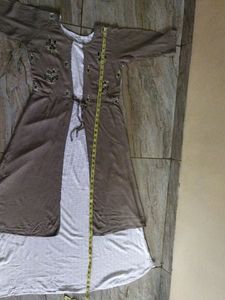 Grey Colour Gorgeous Kurta