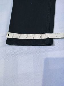 Straight Fit Black Jeans