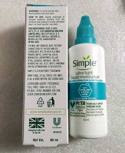 Simple Moisturizer