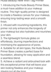Huda Beauty Primer