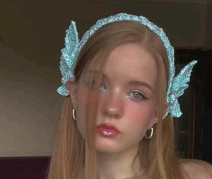 Crochet Fairy Ear Headband