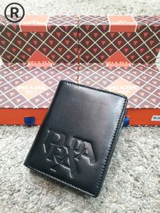 PRADA Black Leather Wallet