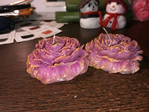 Flower Candel Pack Of 2
