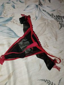 Red N Black Thong ❤️‍🔥