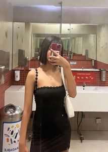 Chic Black Bodycon Mini Dress