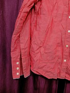 Red Casual Shirt