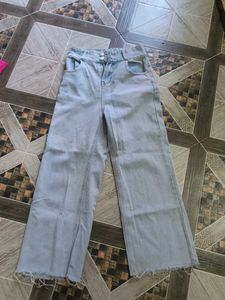 Light Wash Wide Leg Jeans