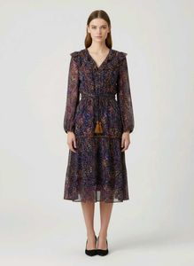 Elegant Floral Midi Dress