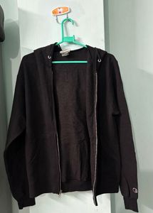 Champion Black Full-Zip Hoodie