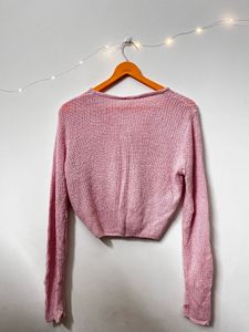 Pink Crochet Top