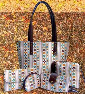 Colorful Handbag Set