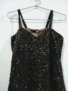 Beautiful Sequin Slit Dress